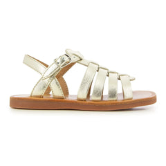 Pom d'Api - Sandalias con hebilla Plagette | Dorado