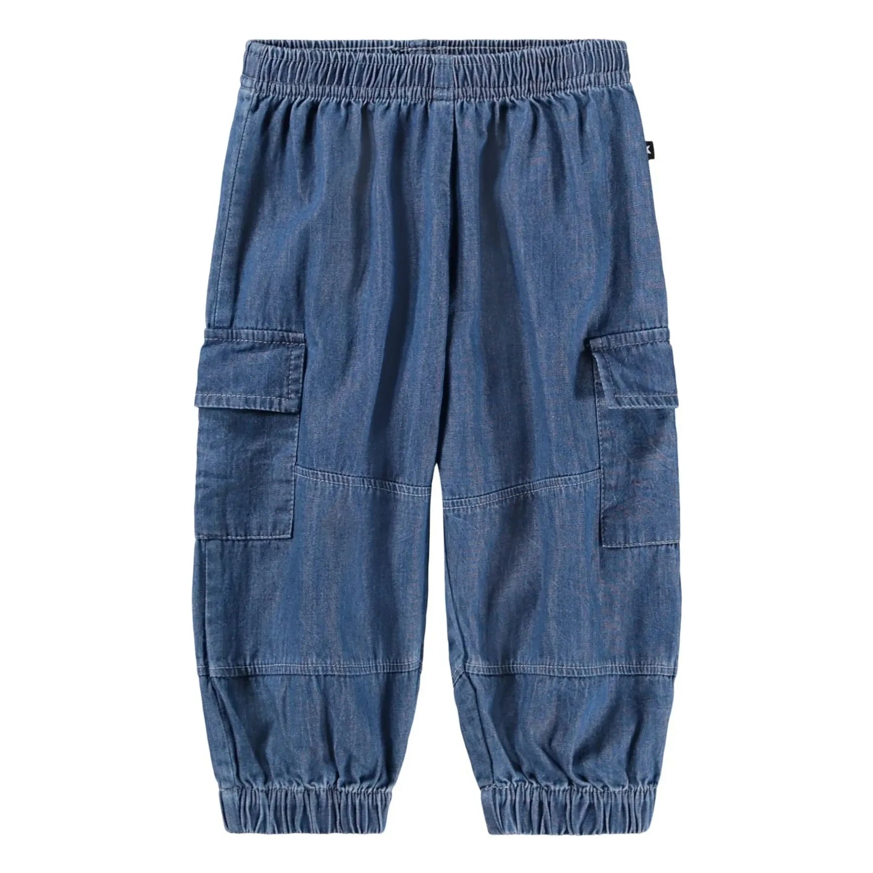 Molo - Pantalones Cargo de Algodón Orgánico Sae | Azul