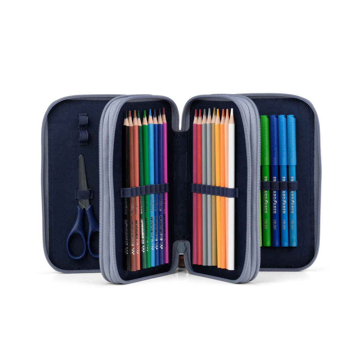 Ergobag - Hard Estuche para lápices Maxi Track Readbear