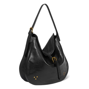 Jérôme Dreyfuss - Bolso Luis Chèvre Grainé | Negro