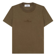 Stone Island - Camiseta con logo | Caqui