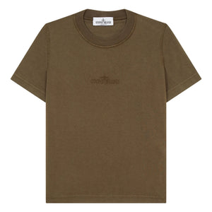 Stone Island - Camiseta con logo | Caqui