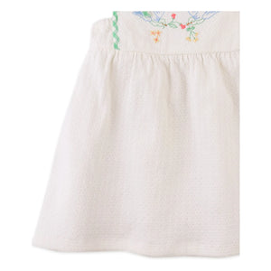 Gingersnaps - Vestido bordado Aviana | Blanco