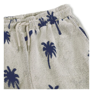 Molo - Pantalón corto de toalla Abay Palm | Gris
