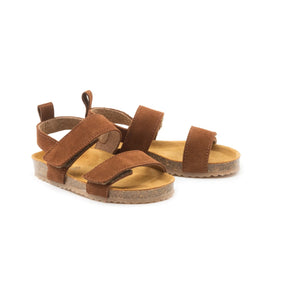 Pèpè - Two Con Me - Sandalias de Doble Hebilla Color Arena | Marrón