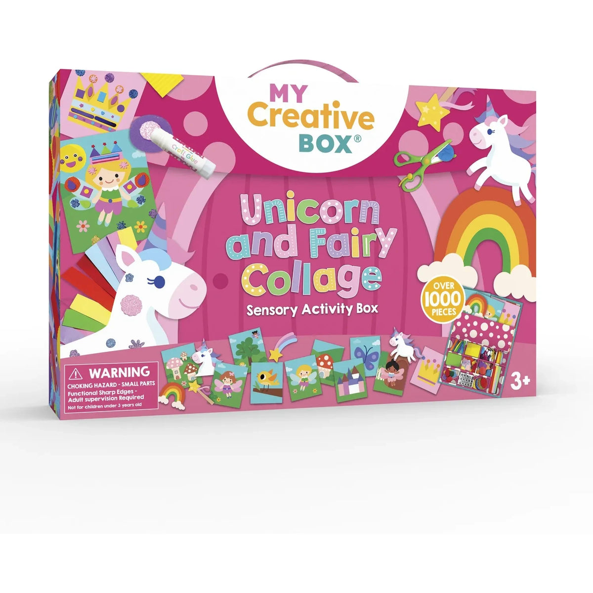 Mi caja creativa - Kit de collage creativo - Unicornios y hadas