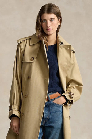 Gabardina de algodón Polo Ralph Lauren