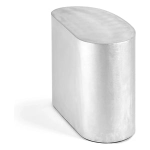 Valerie Objects - Mesa auxiliar de aluminio cepillado Assemble, Destroyers/builders | Aluminio