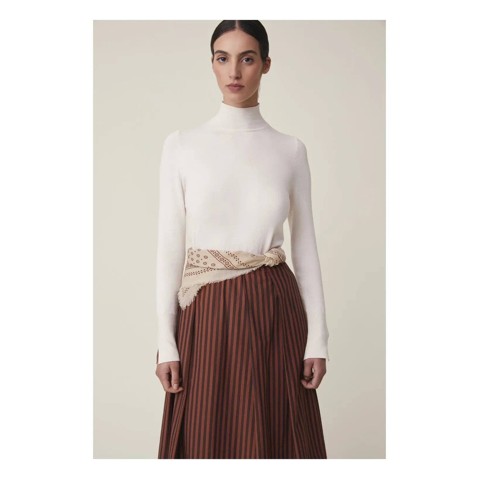 Moismont - Bufanda Olaf n.º 676, Lana | Crudo