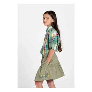 Hundred Pieces - Camisa Saskia Carreaux | Melocotón