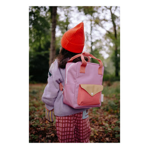 Sticky Lemon - Mochila Pequeña Sobre | Coral