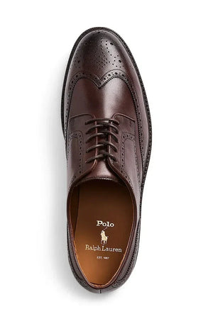 Zapatos Oxford de cuero Asher Wgtip de Polo Ralph Lauren
