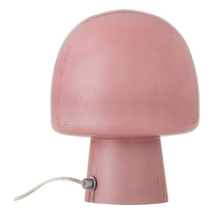 Bloomingville - Lámpara de mesa de cristal Paddy | Rosa