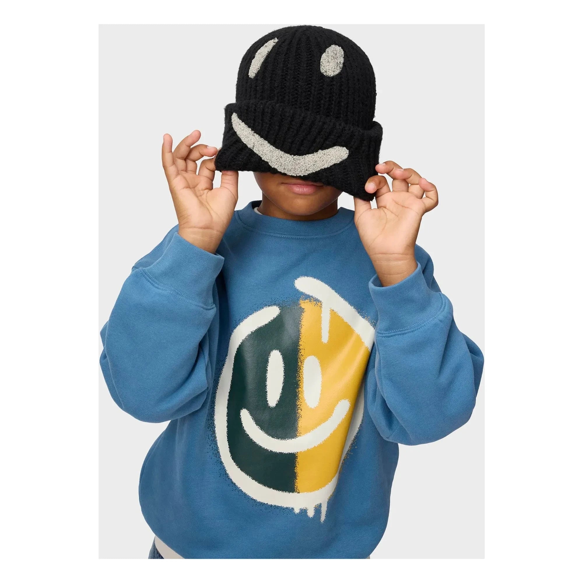 Molo - Gorro Kim Smiley | Negro