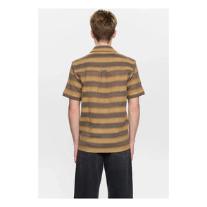 Anerkjendt - Camisa a rayas Akleander | Marrón claro
