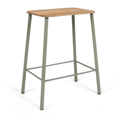 Frama - Tabure Adam Nyboder, Asiento de Madera | Verde