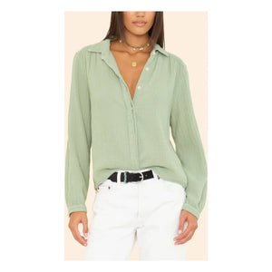 Xirena - Camisa Julianne | Agua verde