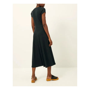 Sessùn - Vestido acanalado Nea | Azul negro