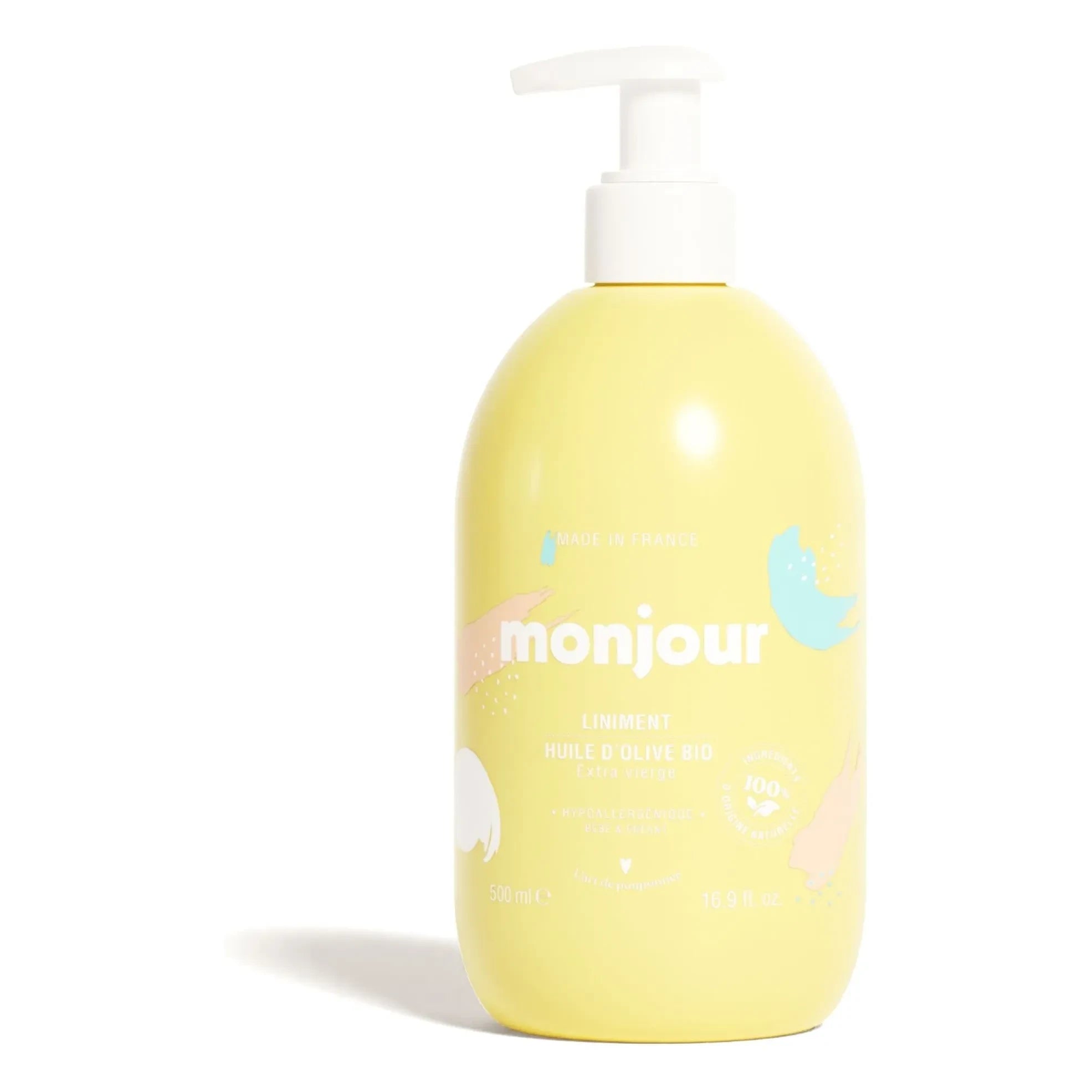 Monjour - Loción oleocalcárea hidratante - 500 ml