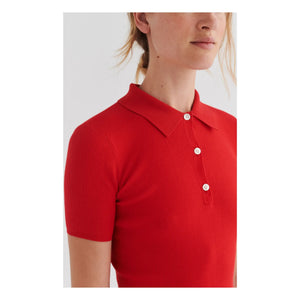 Polo acanalado FUB | Rojo