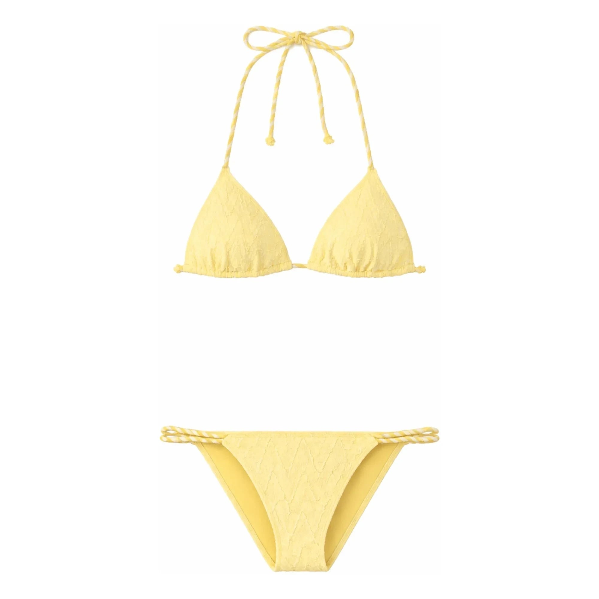 Lison Paris - Bañador Mojito de 2 piezas | Amarillo