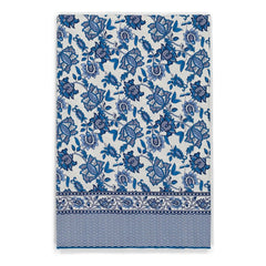 Louise Misha - Mantel de algodón orgánico Carla | Azul