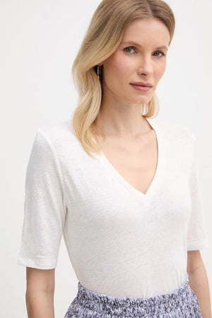 Camiseta de algodón para mujer Weekend Max Mara