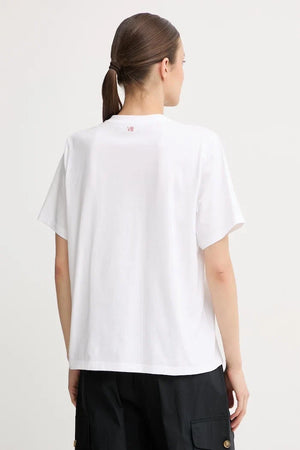 Camiseta de algodón para mujer Victoria Beckham