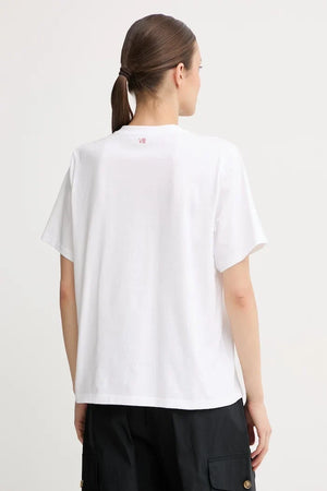 Camiseta de algodón para mujer Victoria Beckham