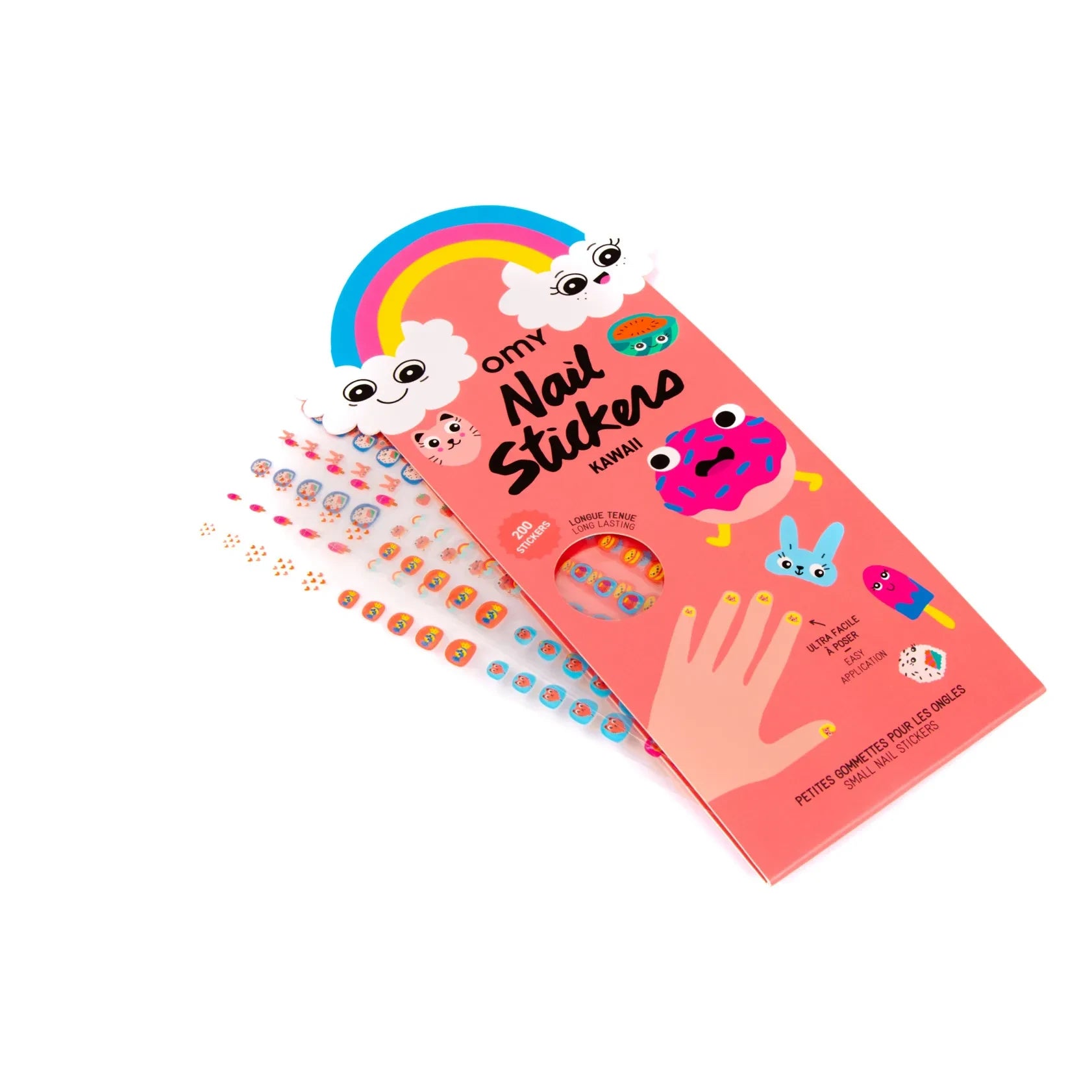 Omy - Pegatinas para uñas - Kawaii