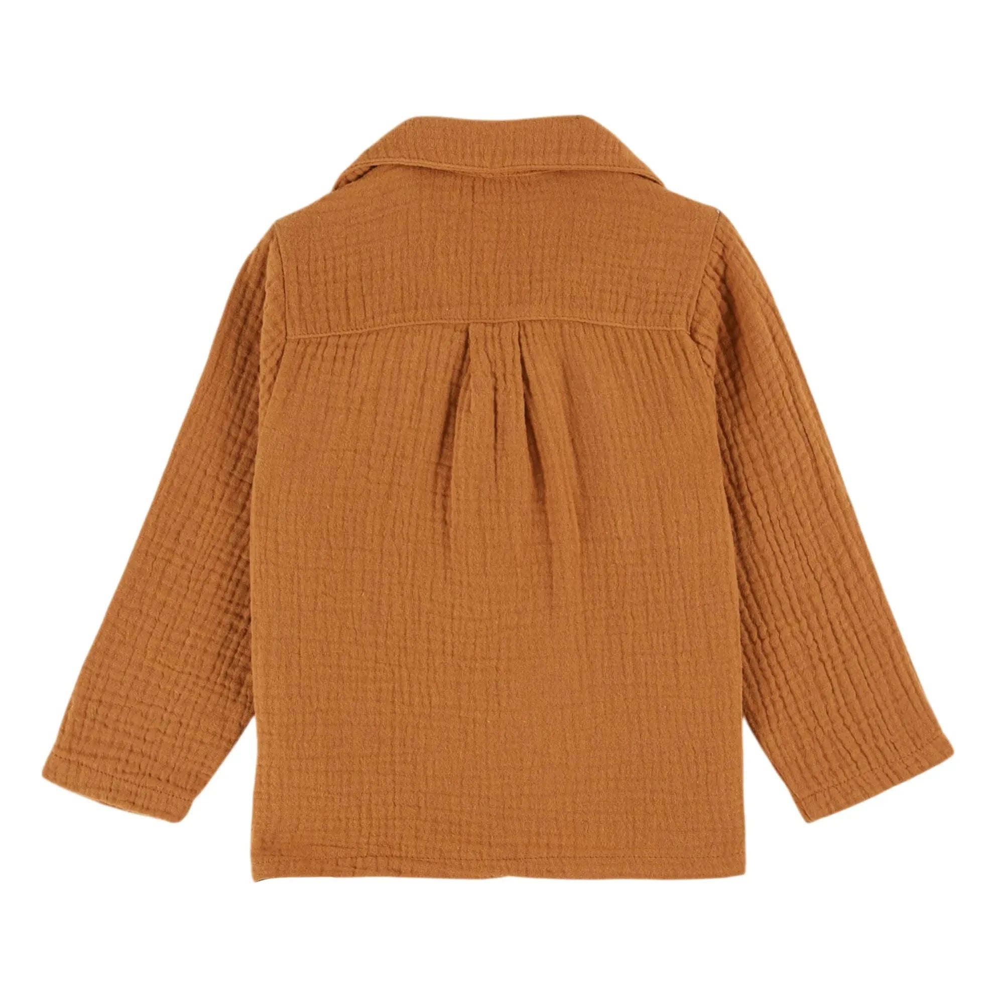Emile et Ida - Blusa de gasa de algodón | Caramelo
