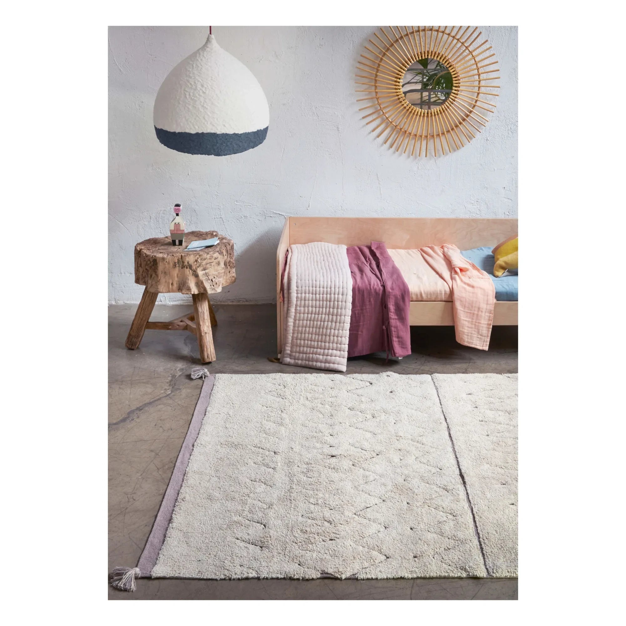 Lorena Canals - Alfombra Azteca RugCycled | Crudo
