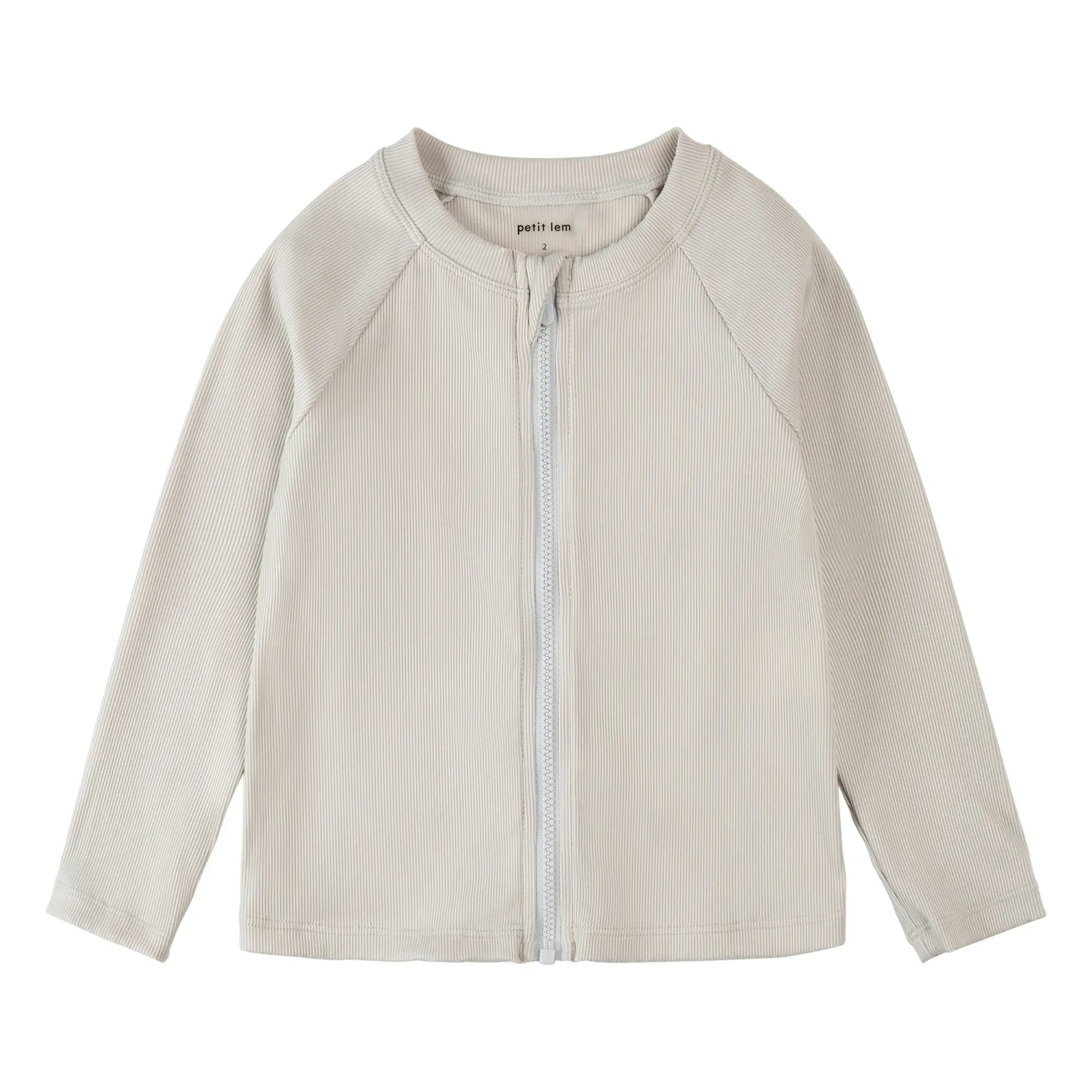 Petit Lem - Camiseta con protección UV texturizada Fibras recicladas | Gris