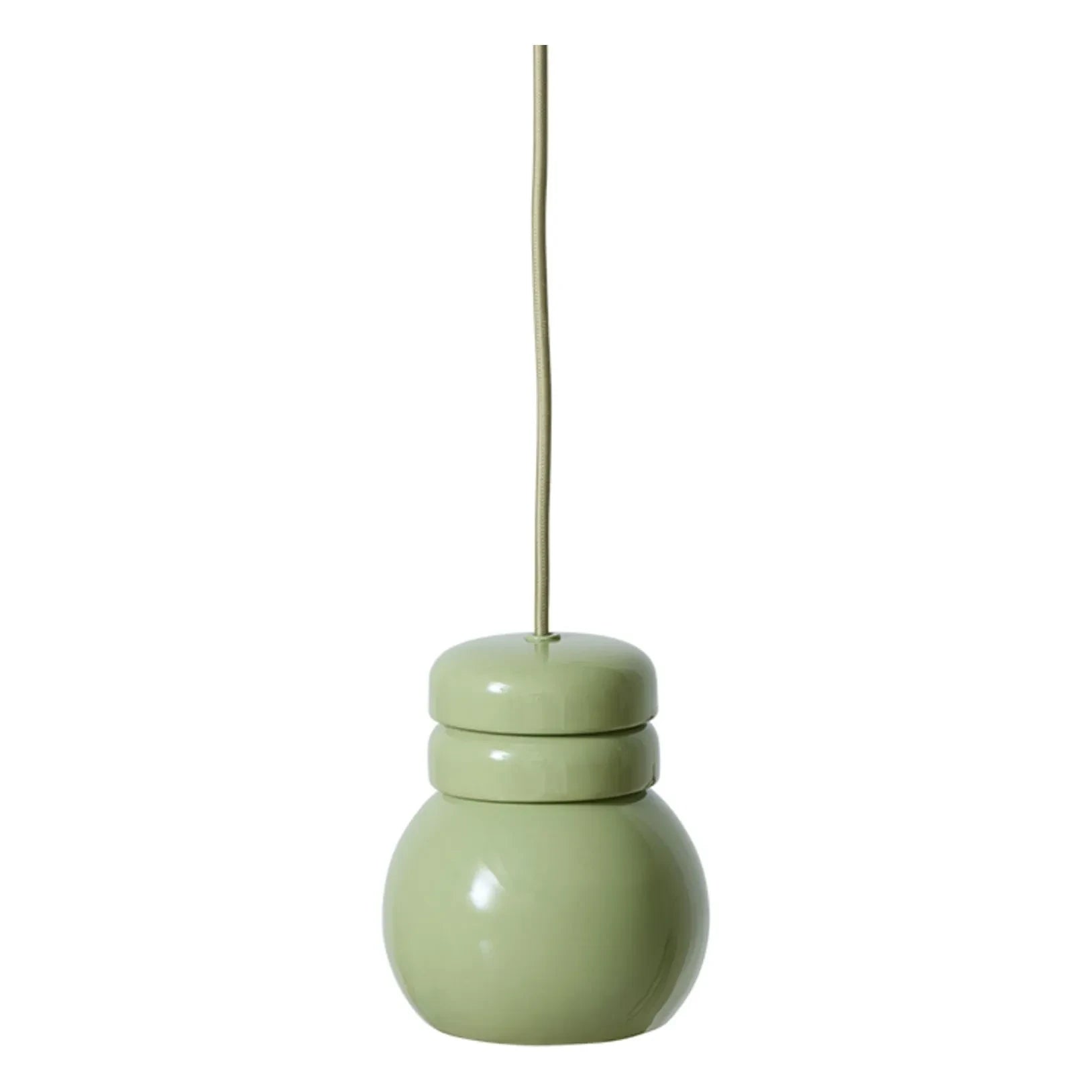 HKliving - Bombilla colgante | Verde pistacho