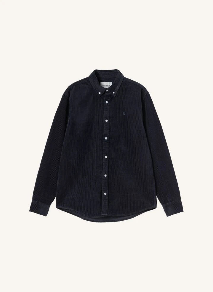 Carhartt WIP - Camisa Madison de pana | Azul oscuro