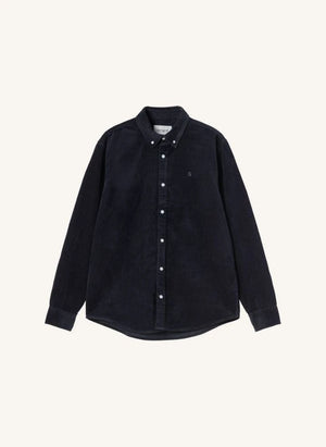 Carhartt WIP - Madison Cord Gömlek | Koyu Mavi