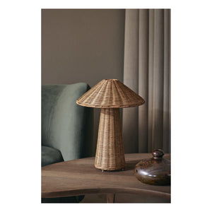 Ferm Living - Lámpara de ratán Dou
