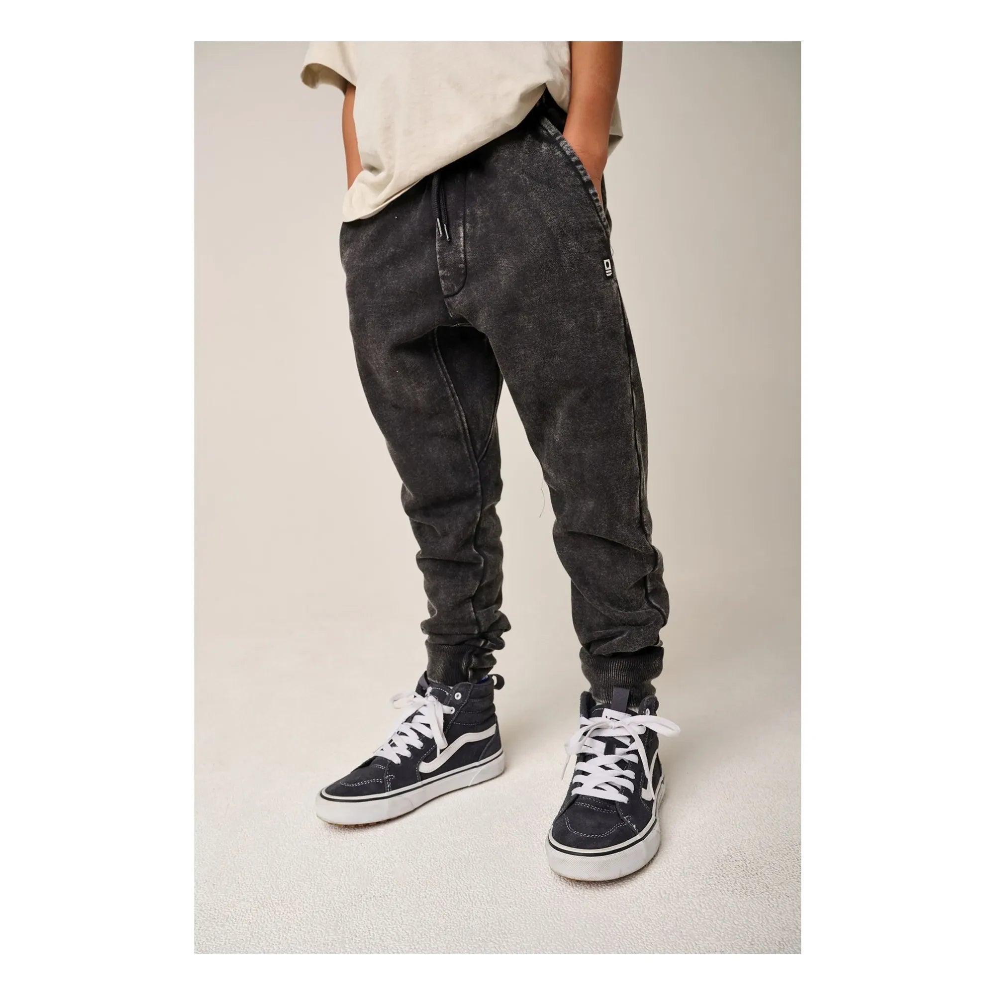 Tumble N'Dry - Morris pantalón de chándal de algodón orgánico | Negro