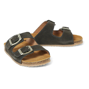Pèpè - Two Con Me - Sandalias de dos hebillas | Gris carbón