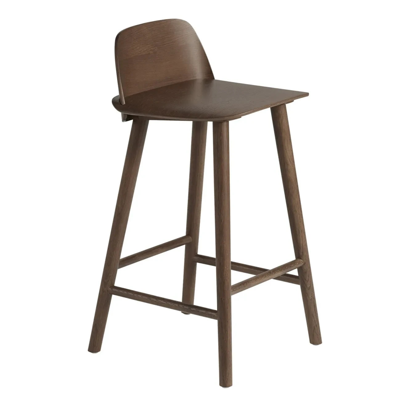 Muuto - Tabure de Bar Nerd | Madera Oscura