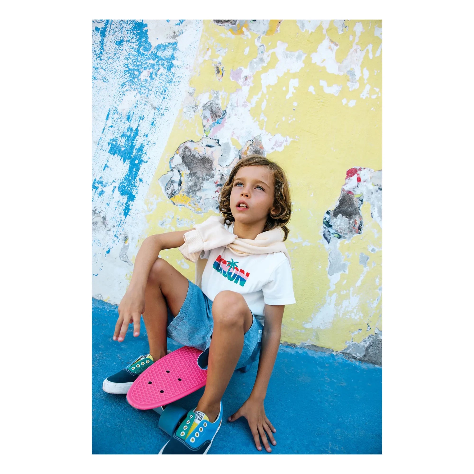 Bonton - Camiseta Palm de tubo | Crudo