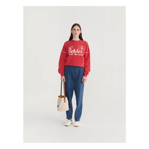 Bobo Choses - Sudadera de algodón orgánico Pickles the Dog | Rojo