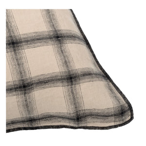Le Monde Sauvage - Funda de almohada de lino lavado Highlands | Rosa beige