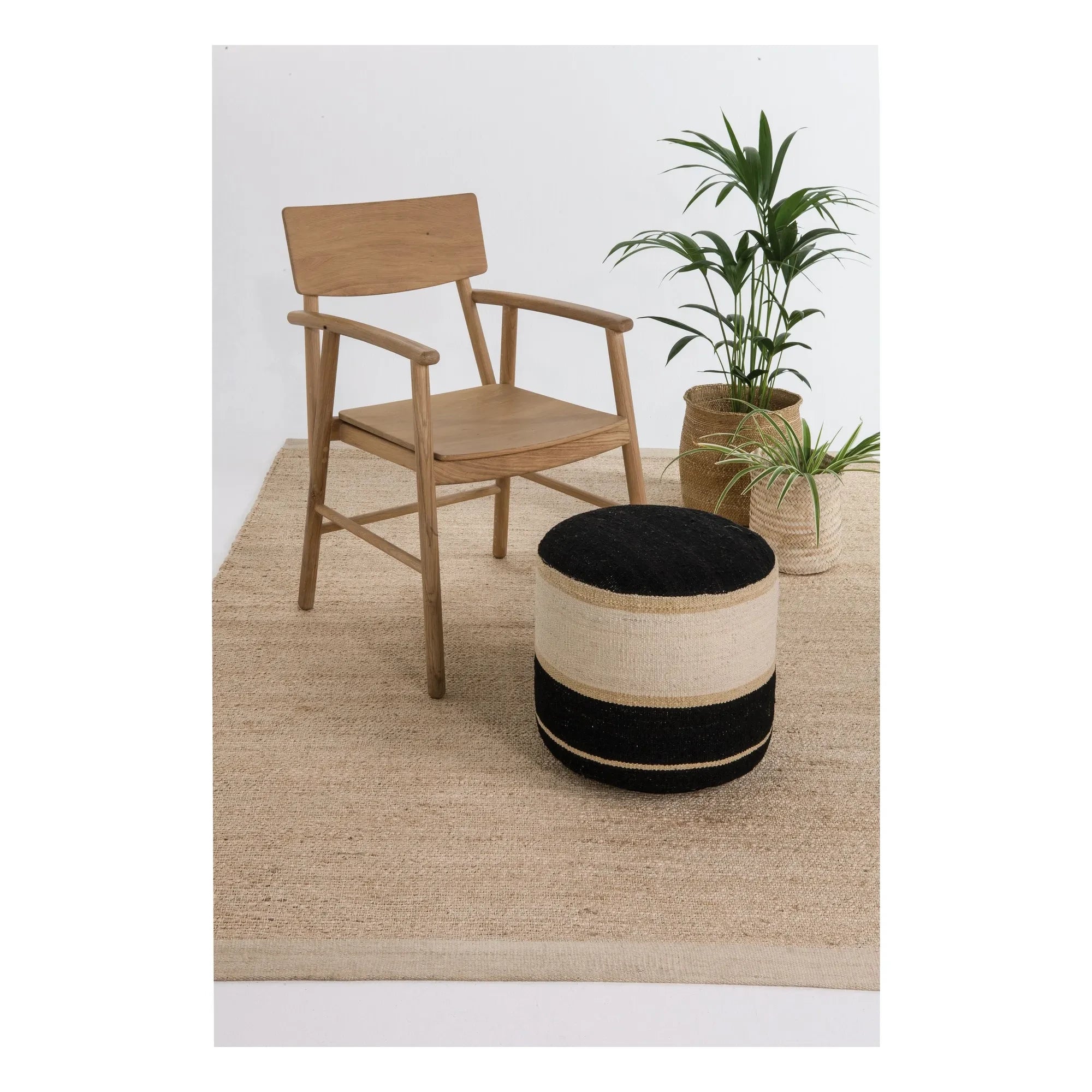 Nanimarquina - Puf Kilim 1 | Beige