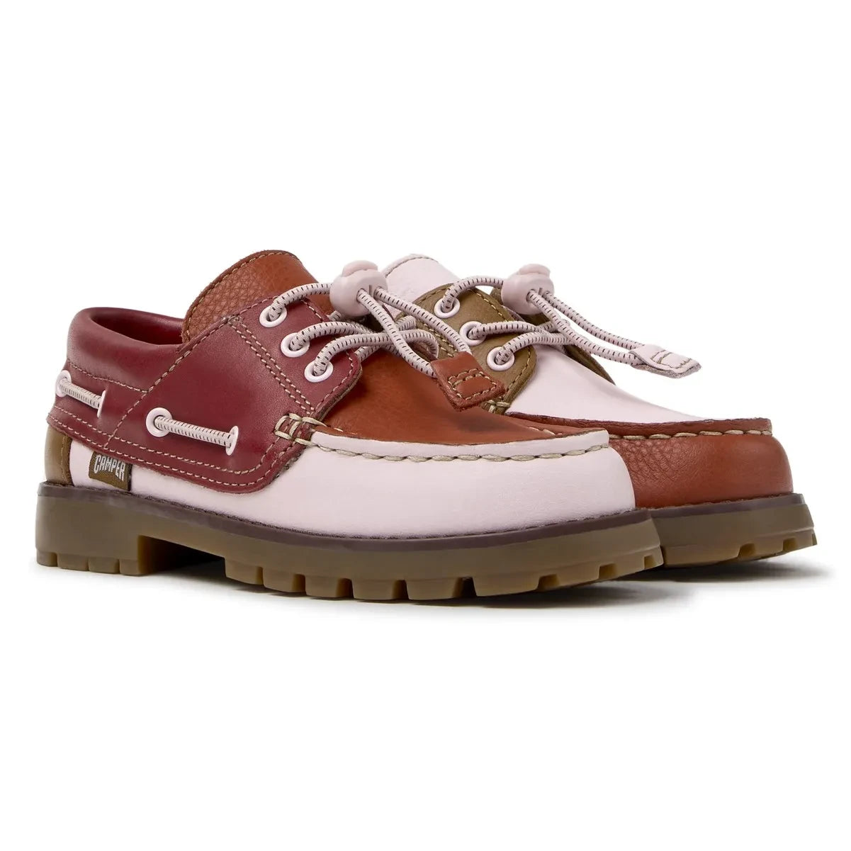 Zapatos náuticos Camper - Compas | Rosa pálido