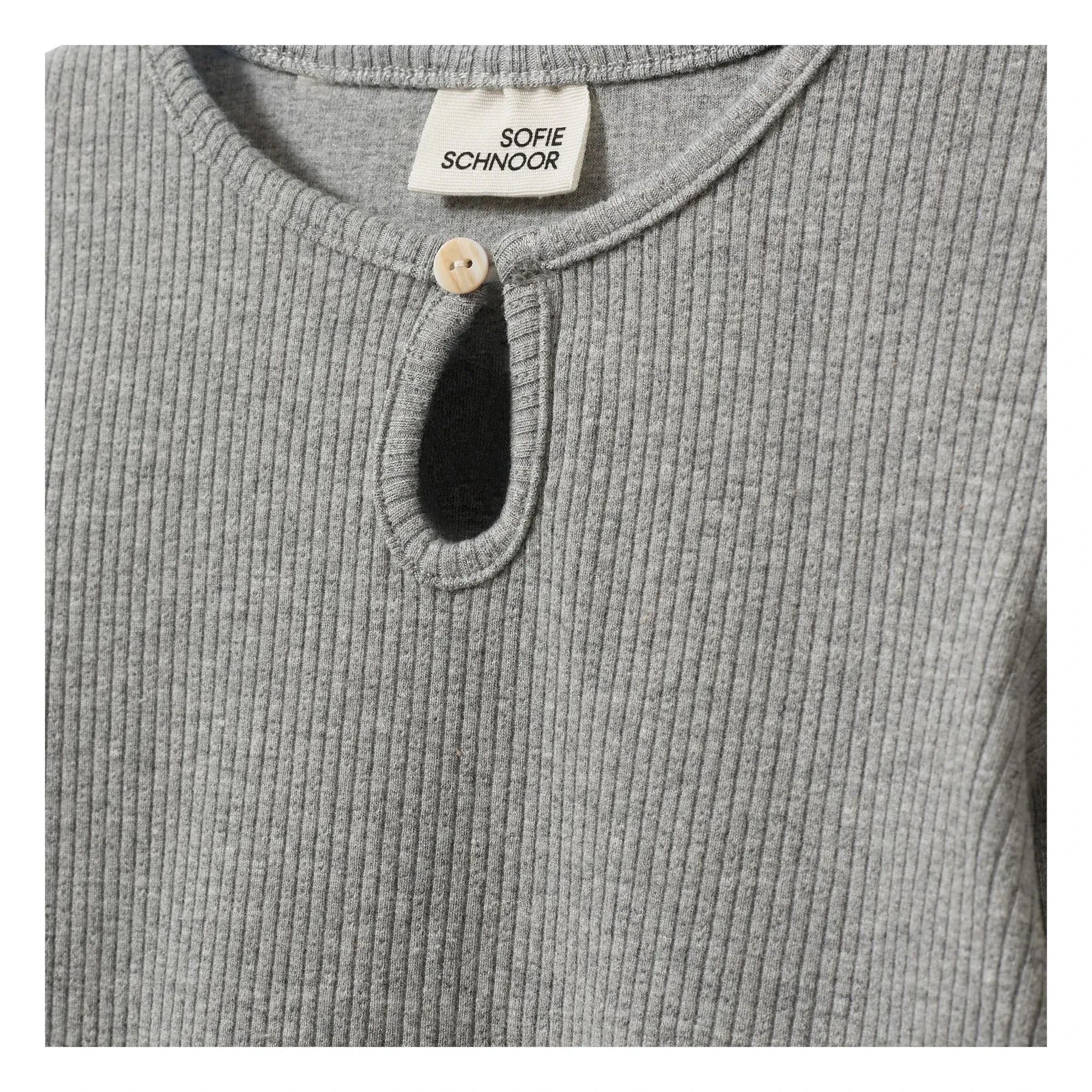 Sofie Schnoor - Camiseta Bailosy | Gris jaspeado