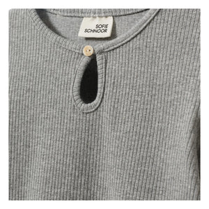 Sofie Schnoor - Camiseta Bailosy | Gris jaspeado