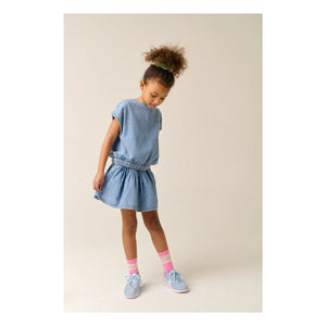 Tumble N'Dry - Falda Anguria vaquera azul lavada