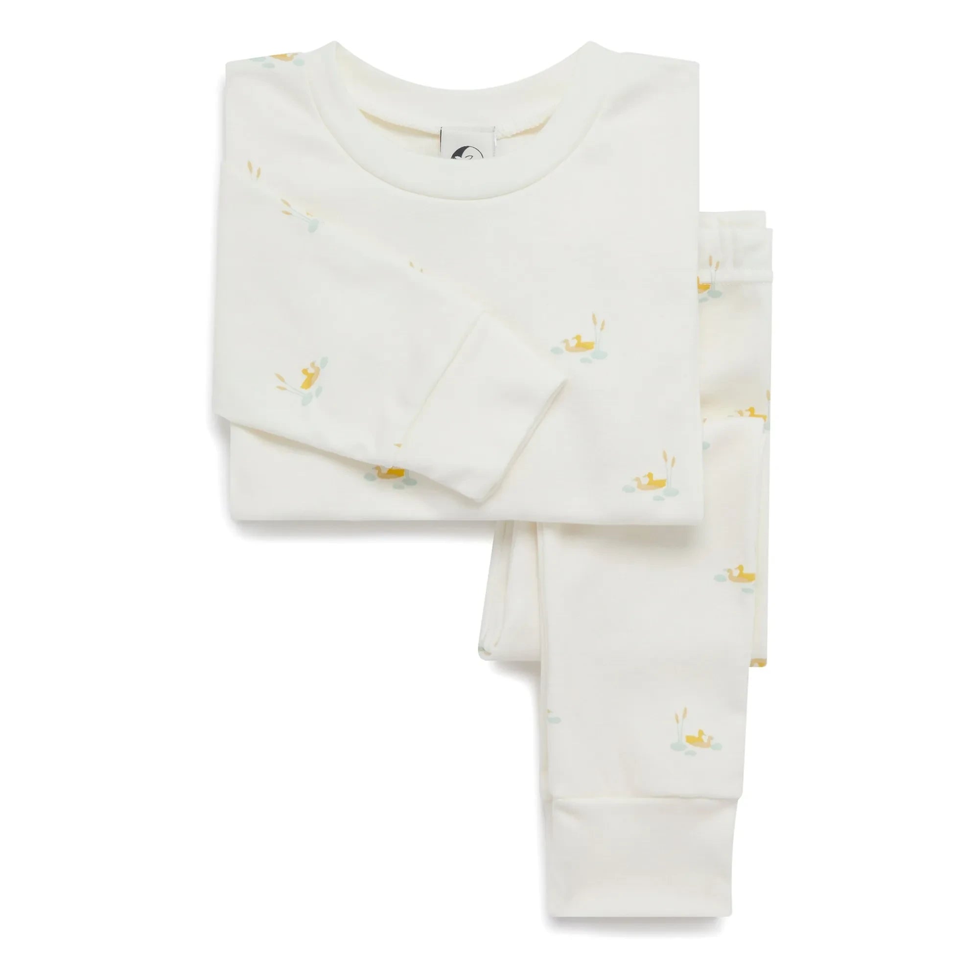 Sleepy Doe - Pijama de pato de algodón orgánico | Crudo