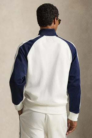 Sudadera de hombre de algodón con cremallera Polo Ralph Lauren Wimbledon